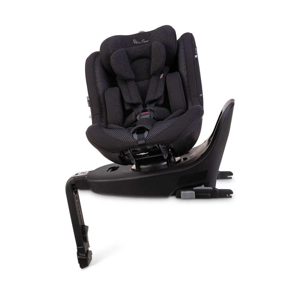 第1位獲得！】 Silver Cross シルバークロス Motion i-Size Car Seat モーション チャイルドシート ISOFIX  安全規格 R129 5点式シートベルト 新生児 頭部保護 トラベルシステム Jet UVカット 旅行